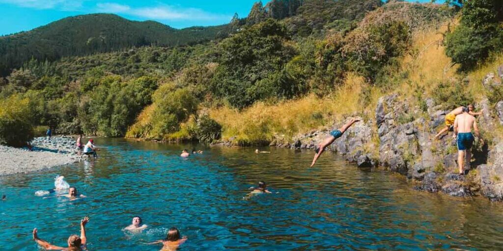 best nelson swimming holes